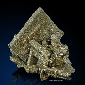 Pyrite epimorph Baryte - Bou Nahas, Morocco